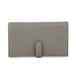 Saint Laurent Sac de Jour Long Wallet Gray